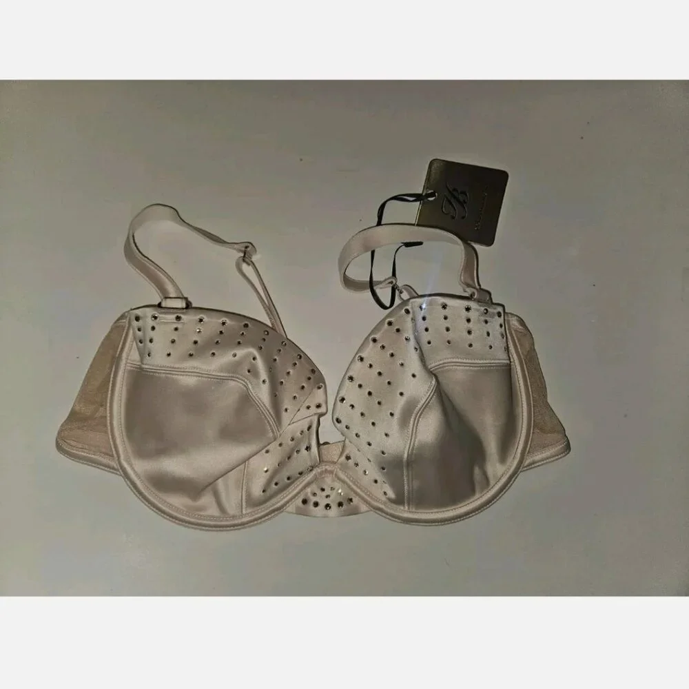 Honey Birdette Crystal Champagne Bra NWT - Picture 2 of 4
